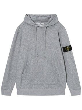 Stone Island Gray Hoodie
